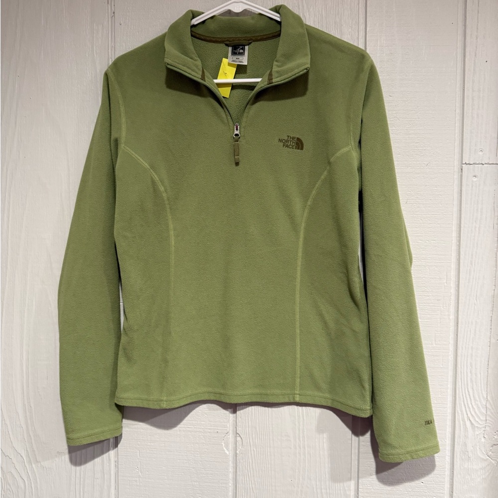 The North Face Green Quarter-Zip Sweatshirt